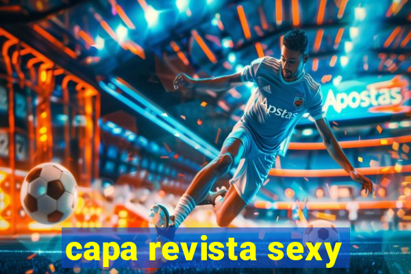 capa revista sexy